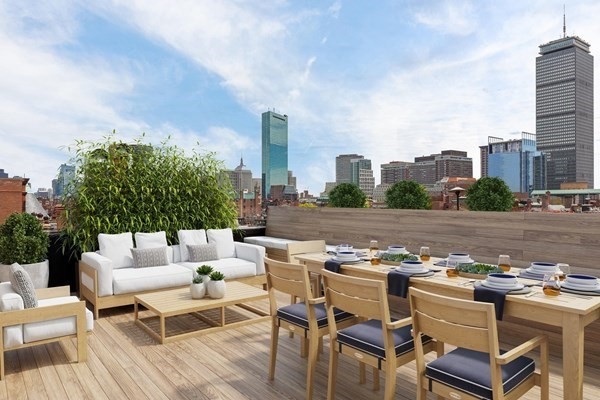 458 Beacon Street, Unit 6 Boston, MA 02115 - Photo 1 of 16 a view of a terrace with seating area