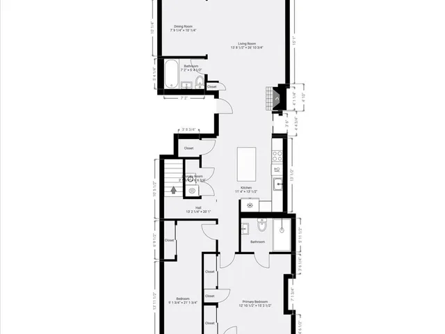 a picture of floor plan