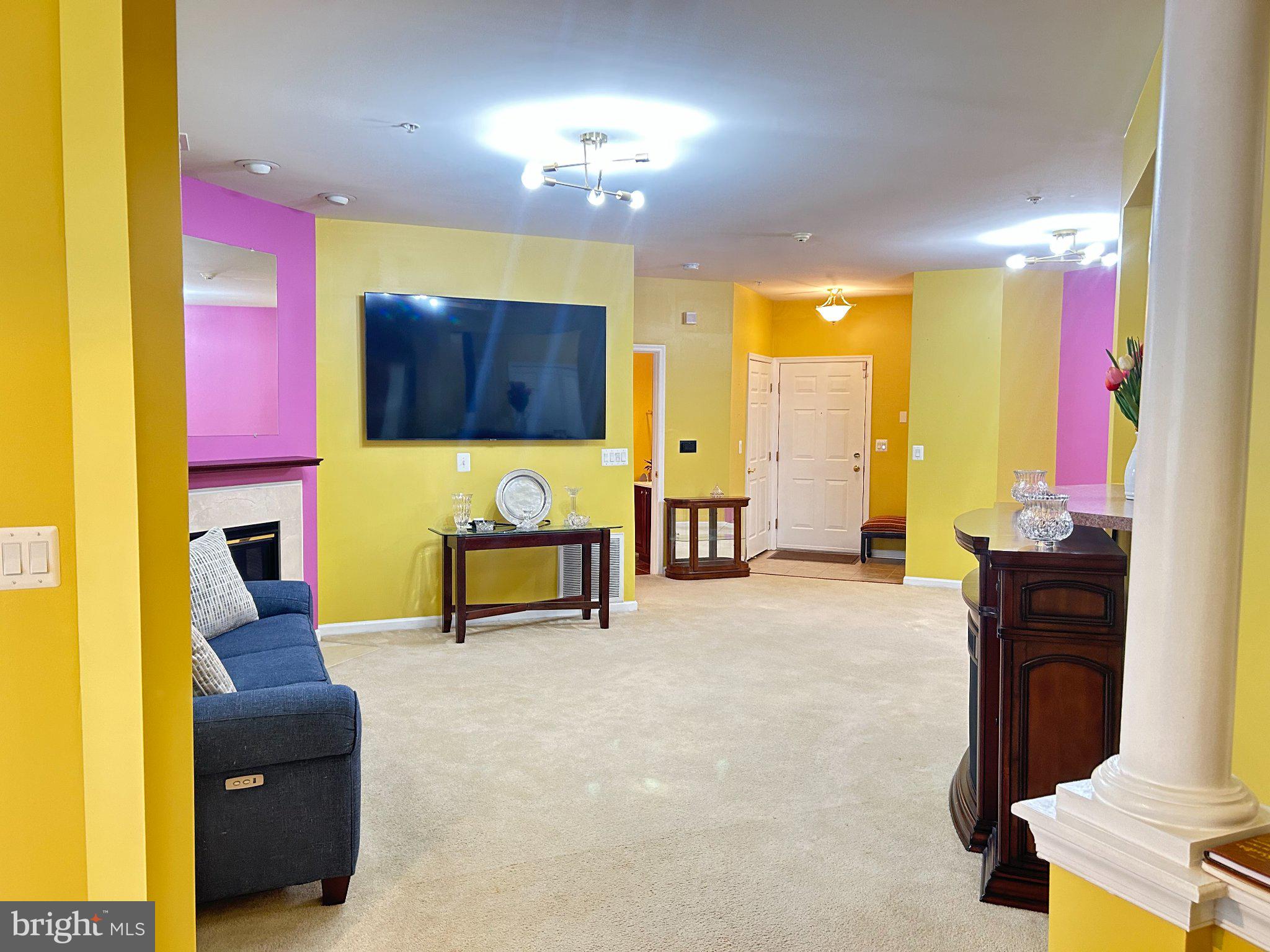 2001 Connor Court, Unit 704D Bowie, MD 20721 - Photo 11 of 33 Vibrant living space with bold colors.