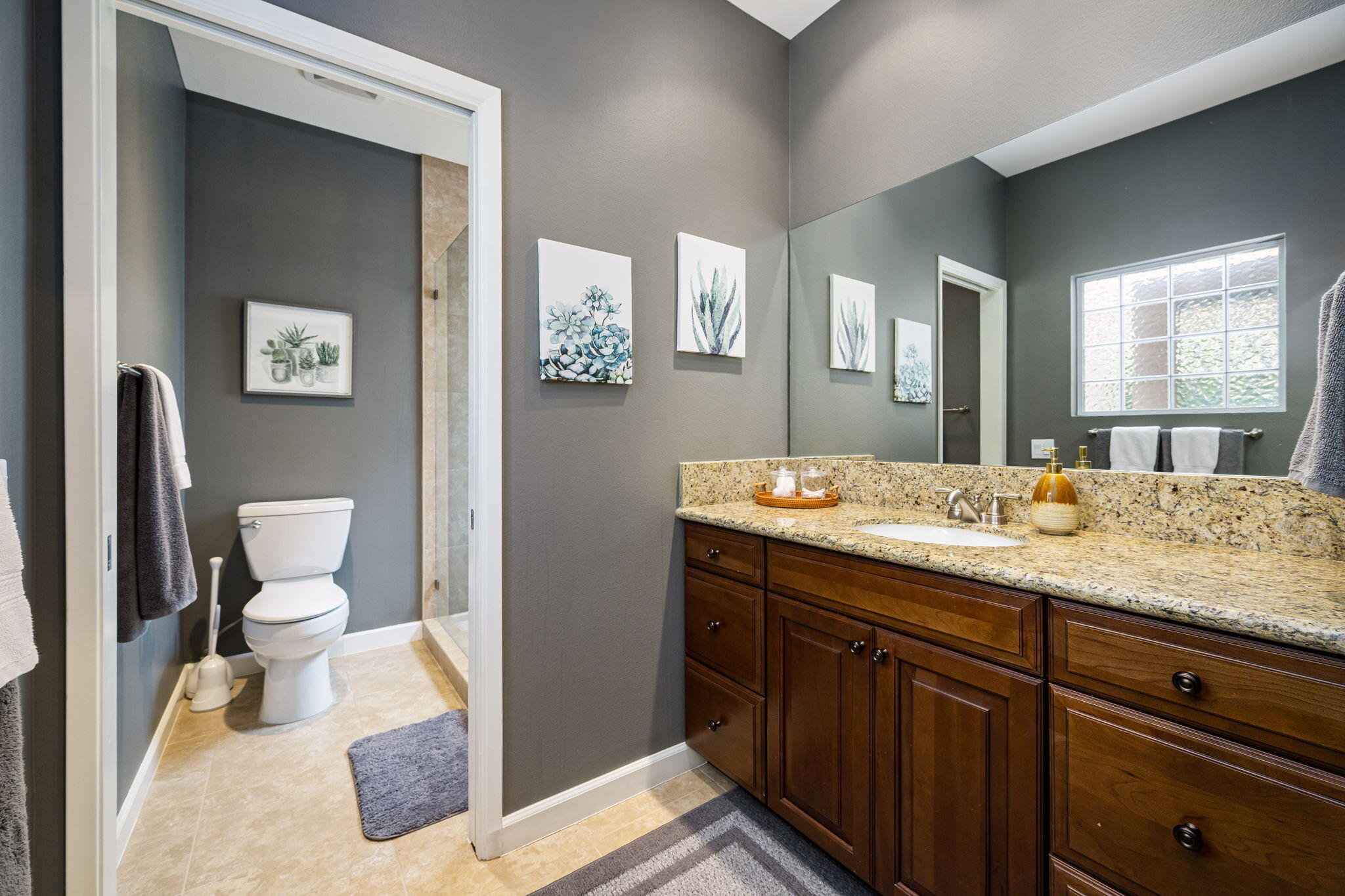 55685 Riviera La Quinta, CA 92253 - Photo 43 of 75 a bathroom with a sink and a toilet