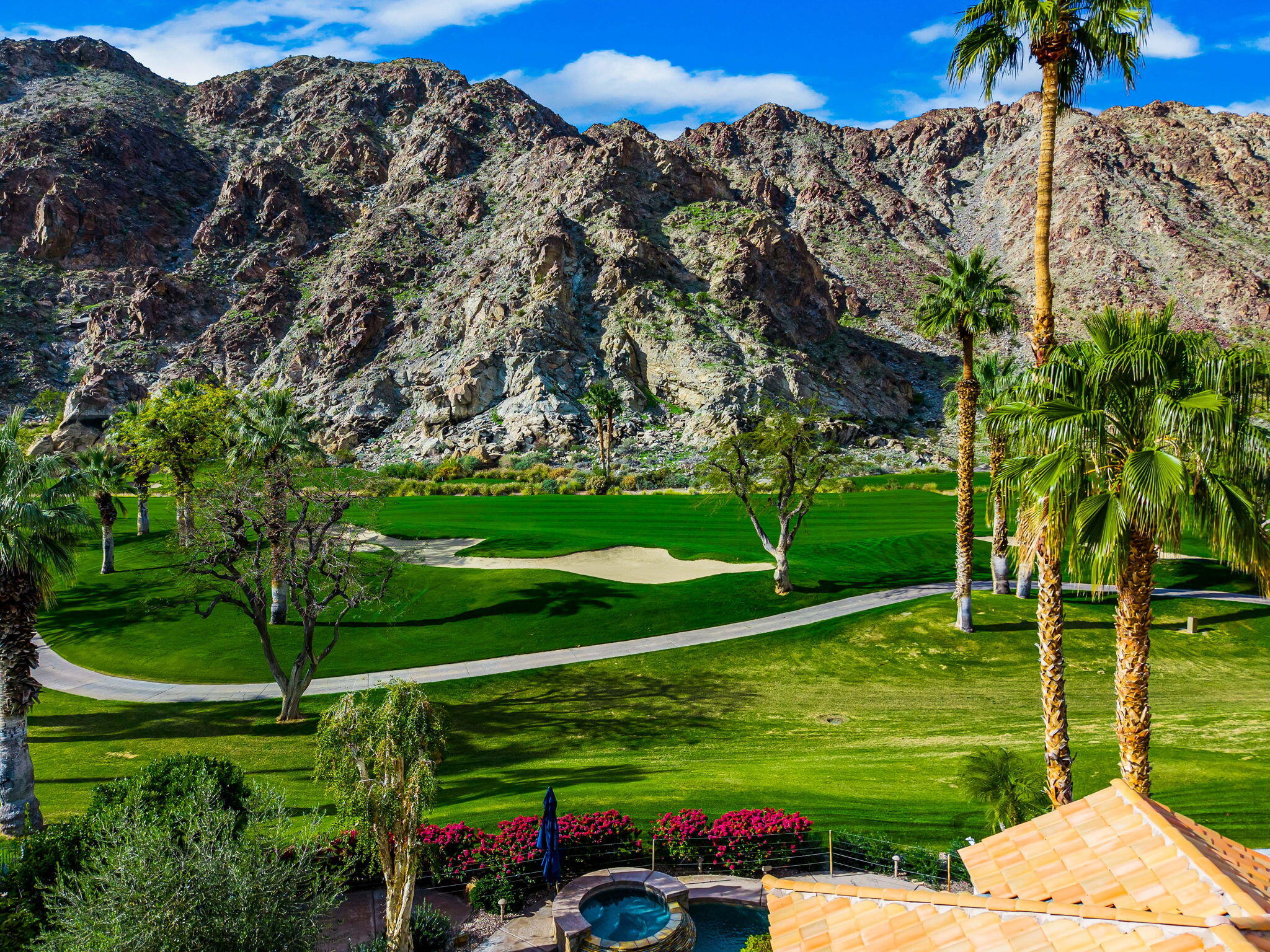 55685 Riviera La Quinta, CA 92253 - Photo 70 of 75 a view of a park with large trees