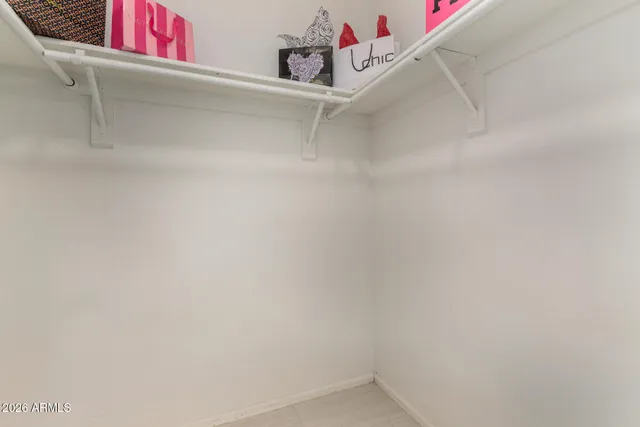 a close up view of racks on the wall