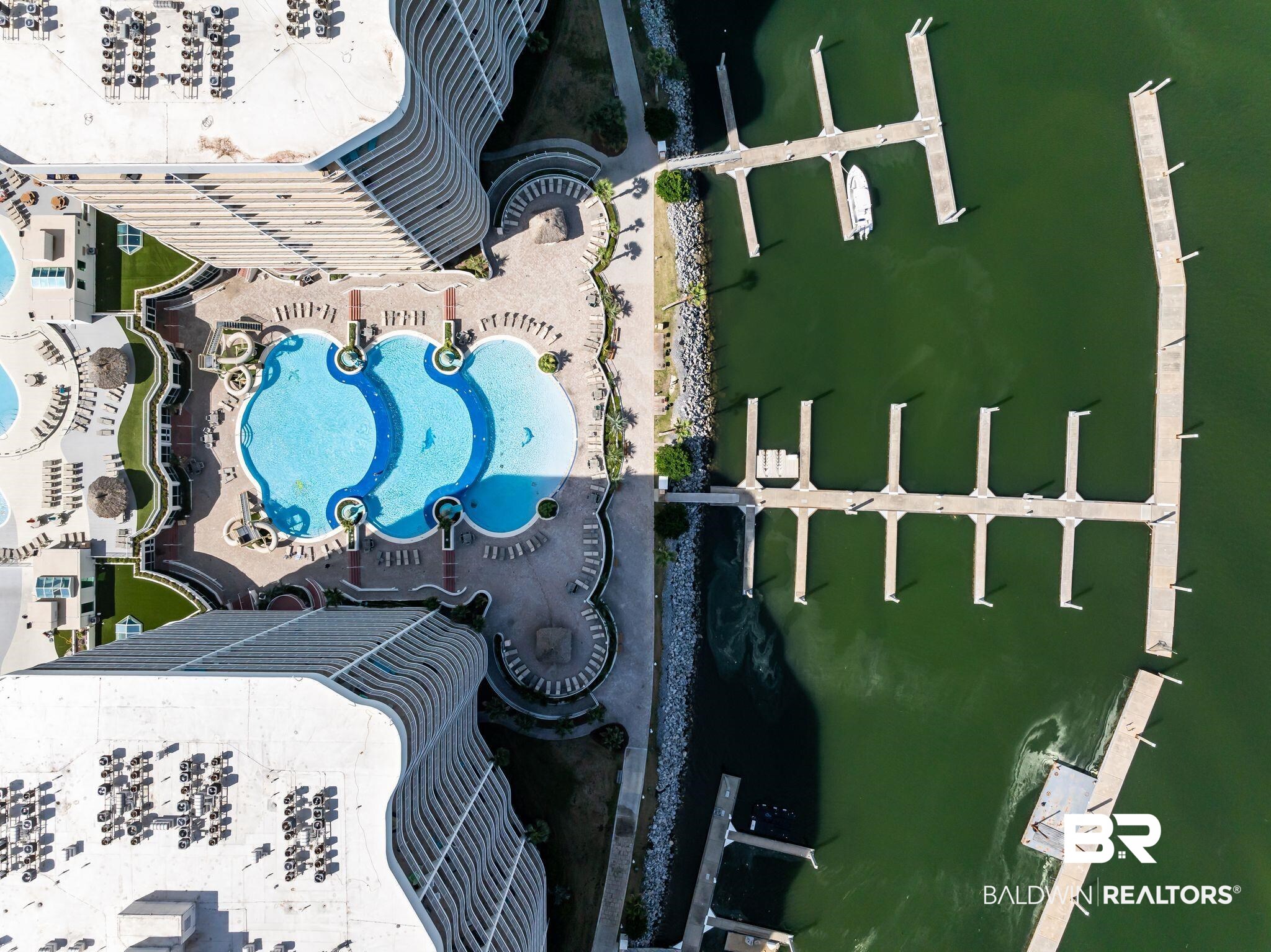 28107 Perdido Beach Boulevard, Unit D714 Orange Beach, AL 36561 - Photo 56 of 88 Aerial view with a water view