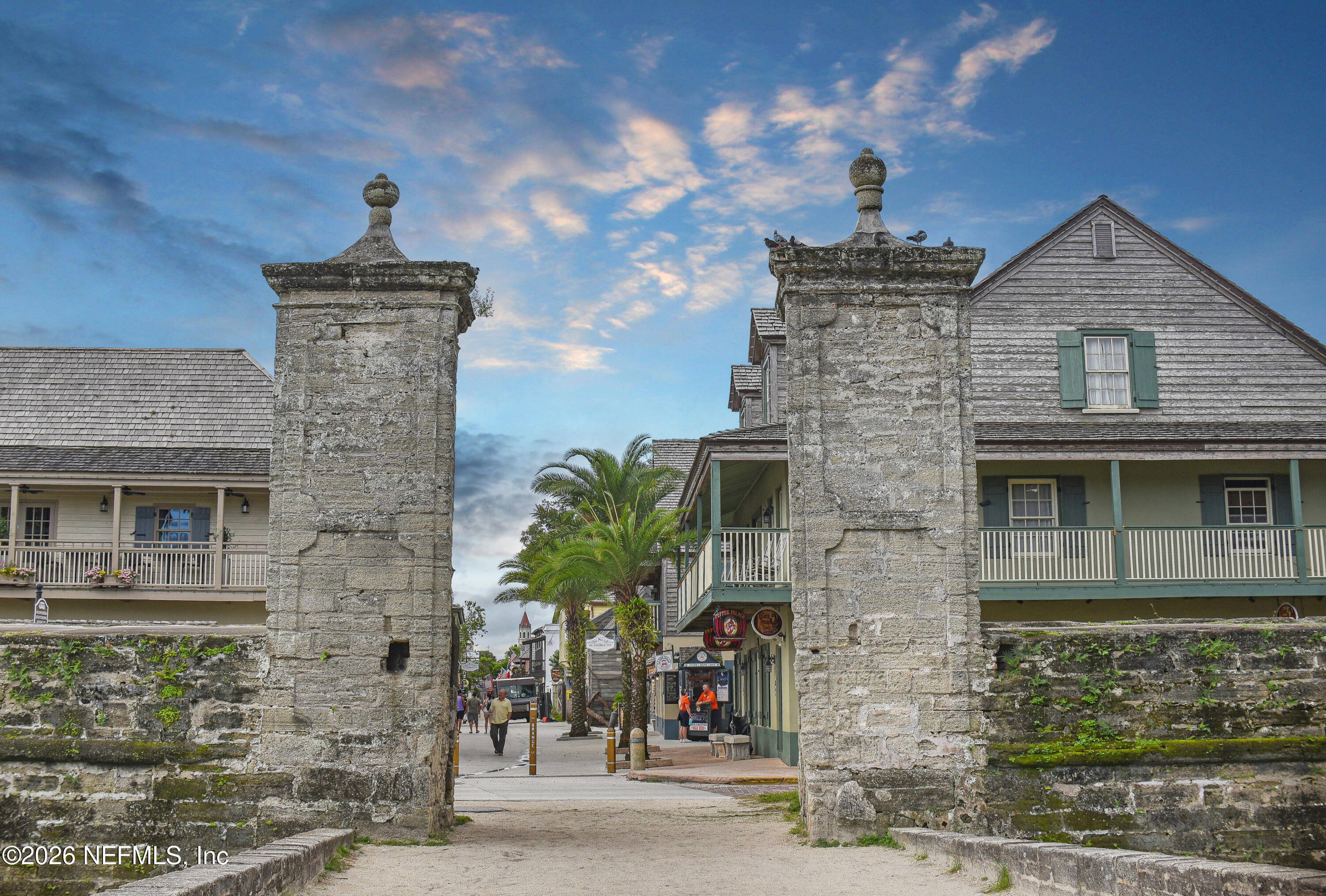 307 St George Street St. Augustine, FL 32084 - Photo 40 of 44 a front view of a house with a yard