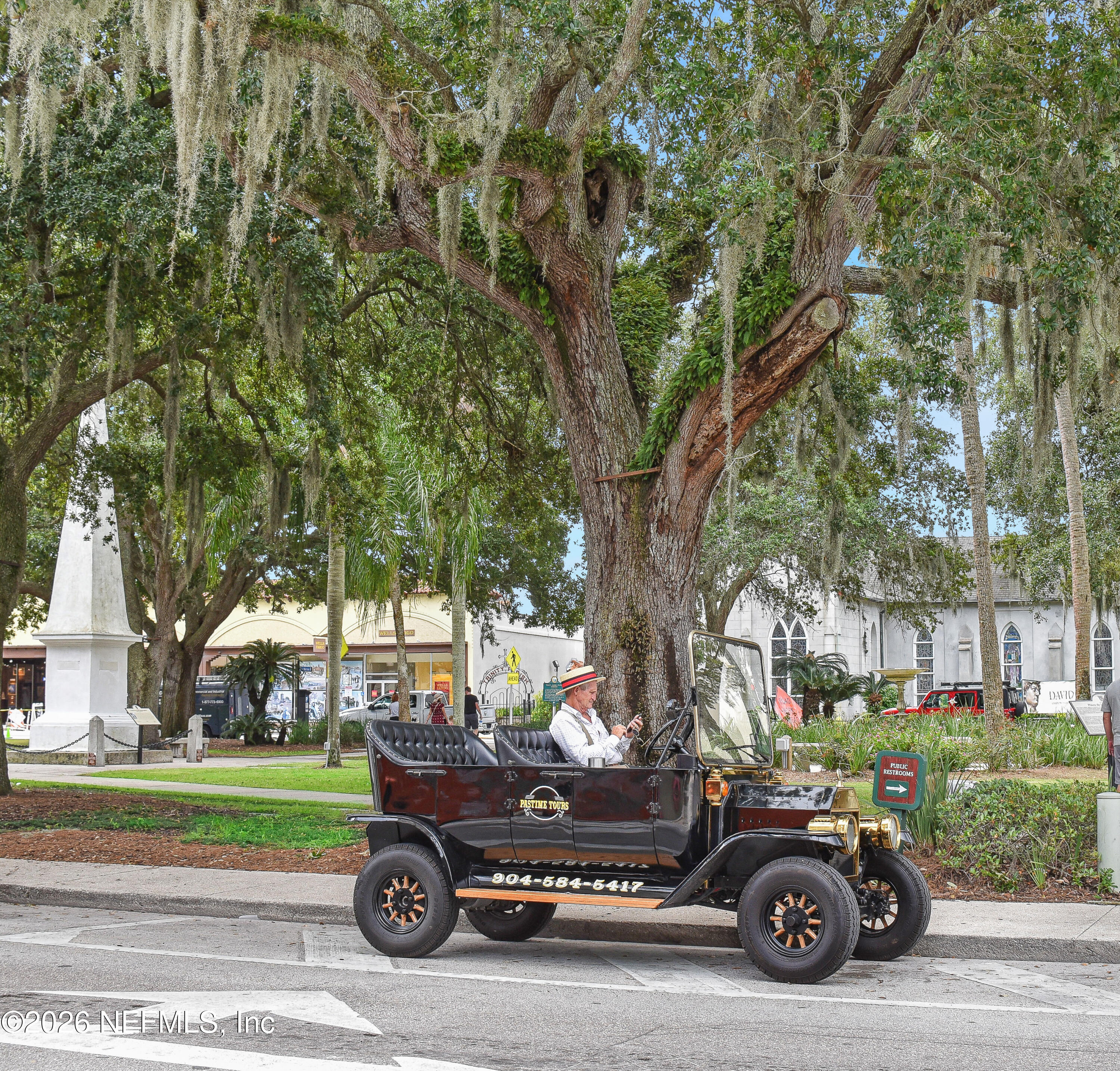307 St George Street St. Augustine, FL 32084 - Photo 42 of 44 a car parked in front of a house