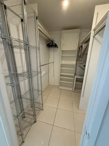 a view of walk in closet