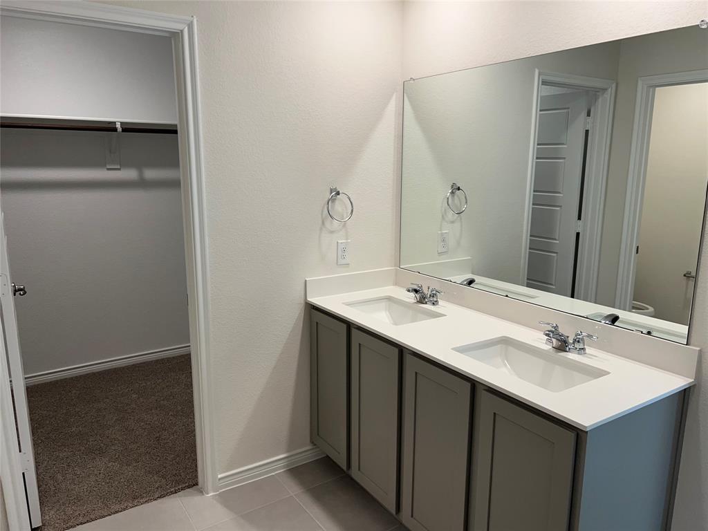 807 Cinnabar Way Princeton, TX 75407 - Photo 18 of 22 a bathroom with a sink and mirror