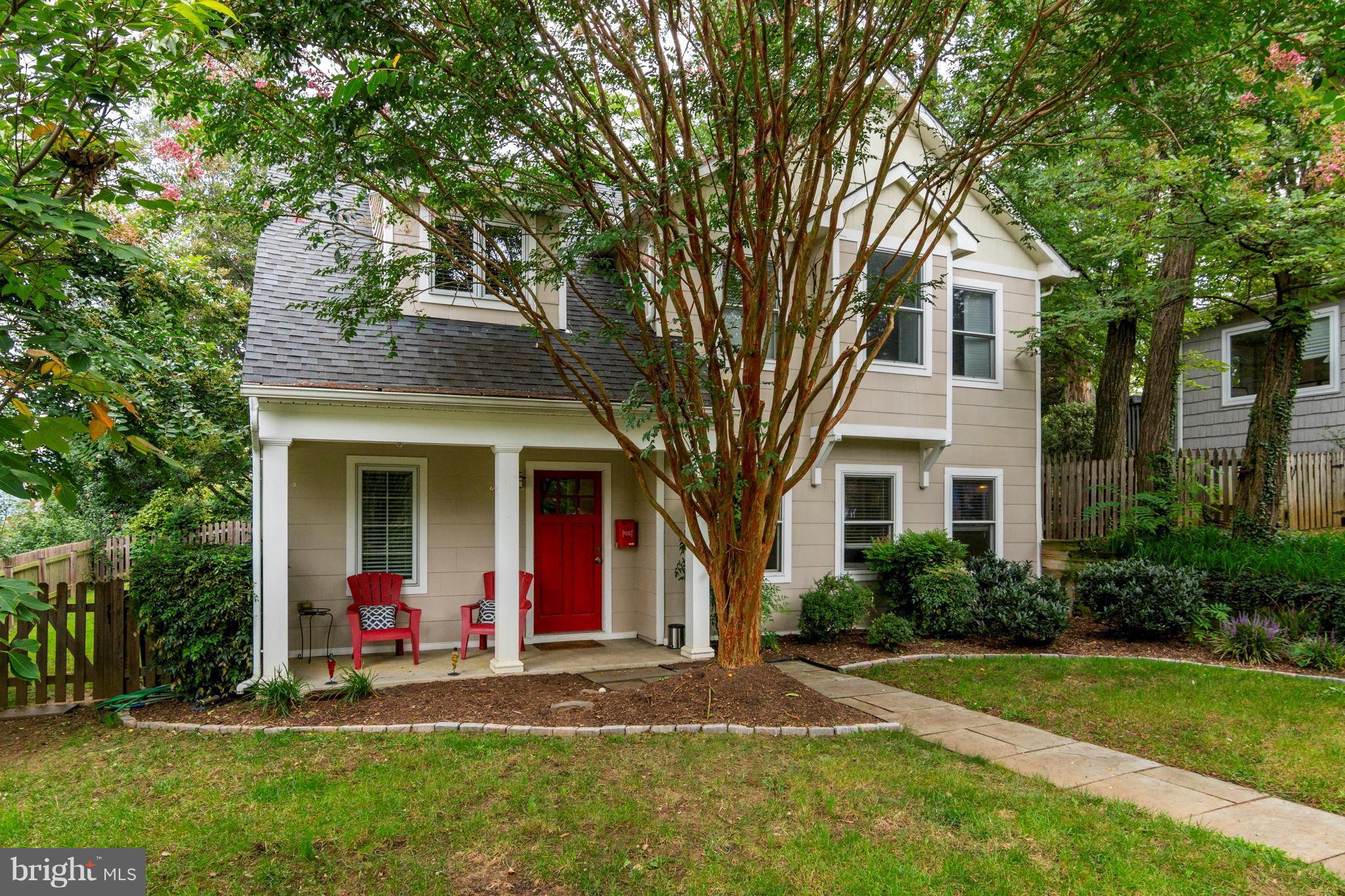 722 Genessee Street Annapolis, MD 21401 - Photo 2 of 29 a front view of a house with a yard and trees