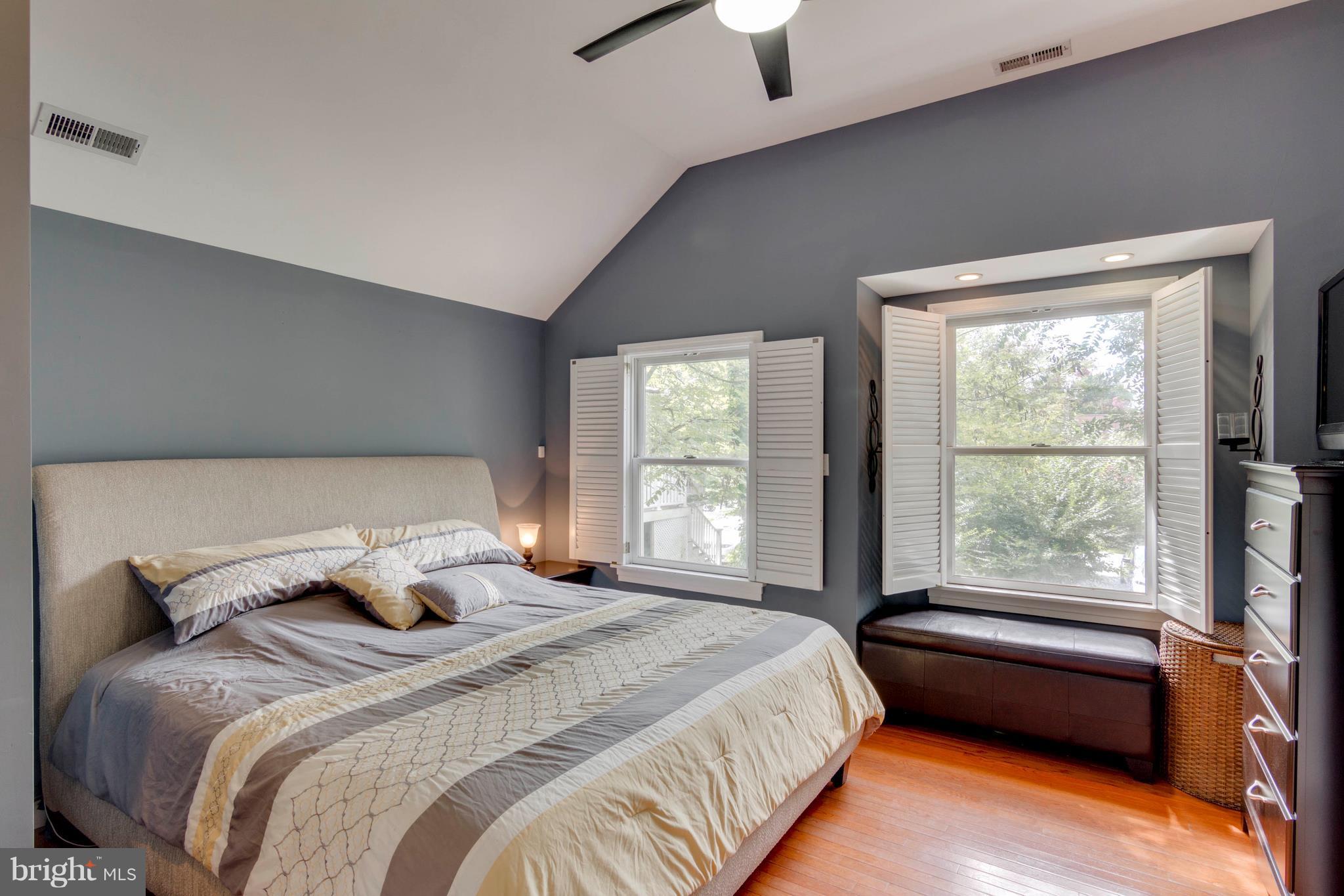 722 Genessee Street Annapolis, MD 21401 - Photo 21 of 29 a bedroom with a bed and a large window