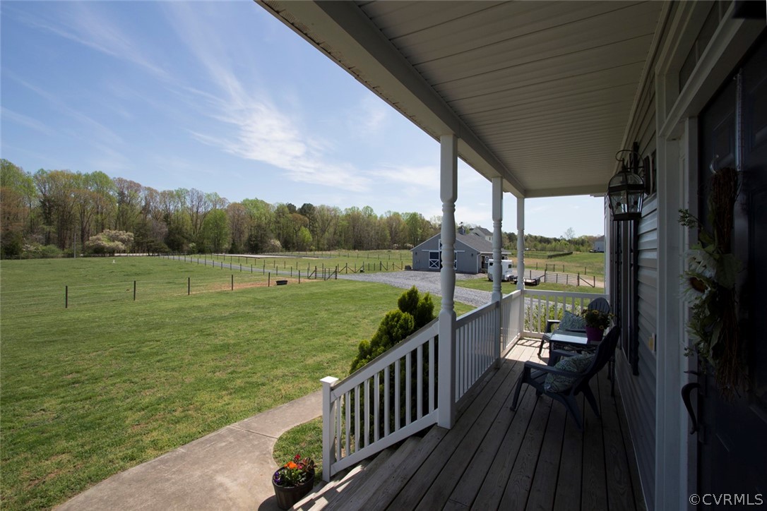 6085 Cartersville Road Powhatan, VA 23139 - Photo 14 of 50 View from your front porch. Breathtaking!