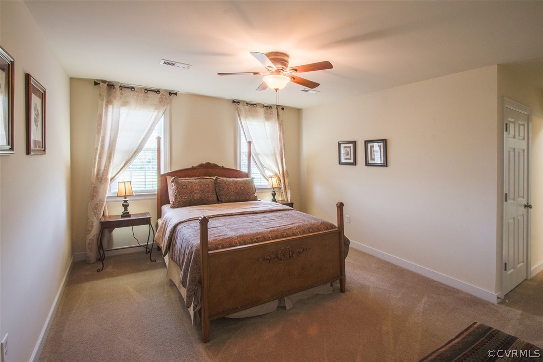 6085 Cartersville Road Powhatan, VA 23139 - Photo 33 of 50 Bedroom 3 with 2 walk-in closets and en suite Jack