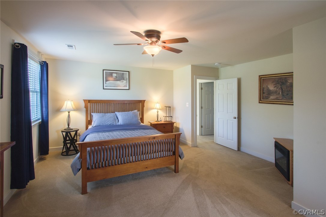 6085 Cartersville Road Powhatan, VA 23139 - Photo 34 of 50 Bedroom 4 with walk-in closet and en suite Jack &