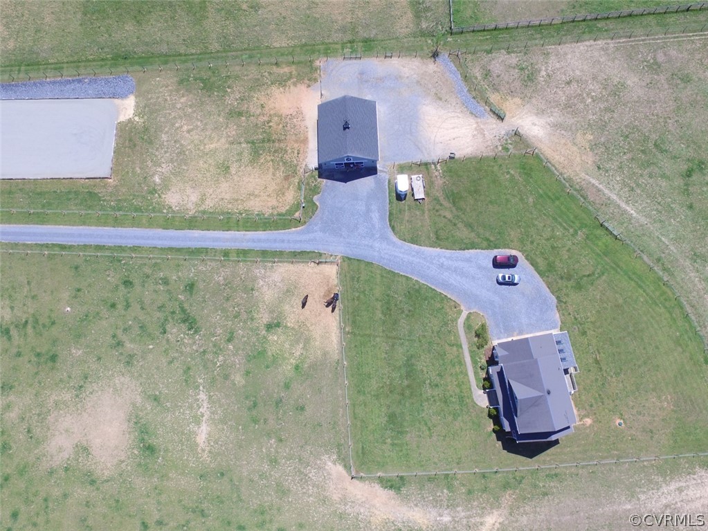 6085 Cartersville Road Powhatan, VA 23139 - Photo 49 of 50 Aerial view of the buildings.