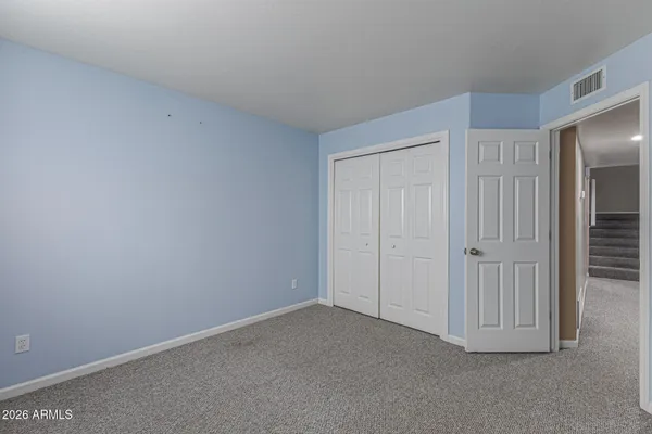 a view of empty room