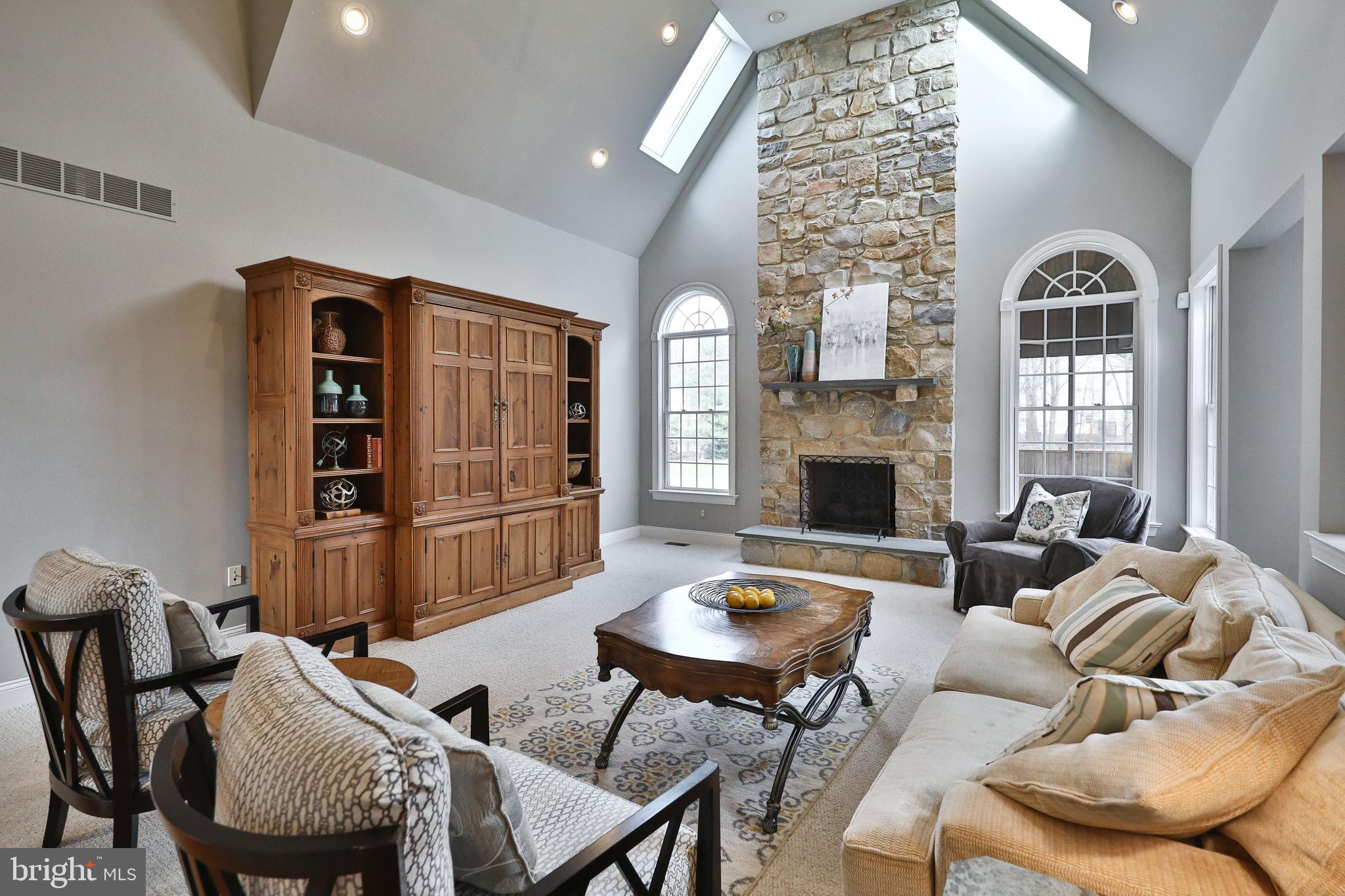 986 North Penn Oak Road Ambler, PA 19002 - Photo 10 of 48 Vaulted Ceiling w/ Skylights