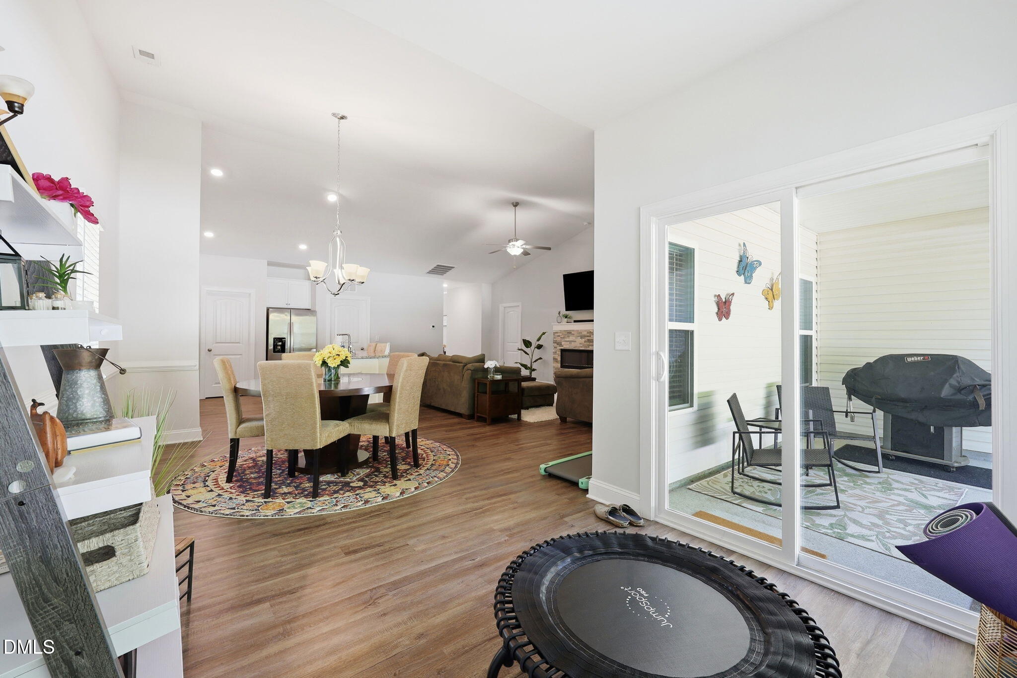 7012 Vanover Drive Raleigh, NC 27604 - Photo 19 of 41 Flex Space Opens to Covered Porch
