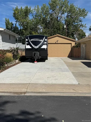 a view of a roof deck