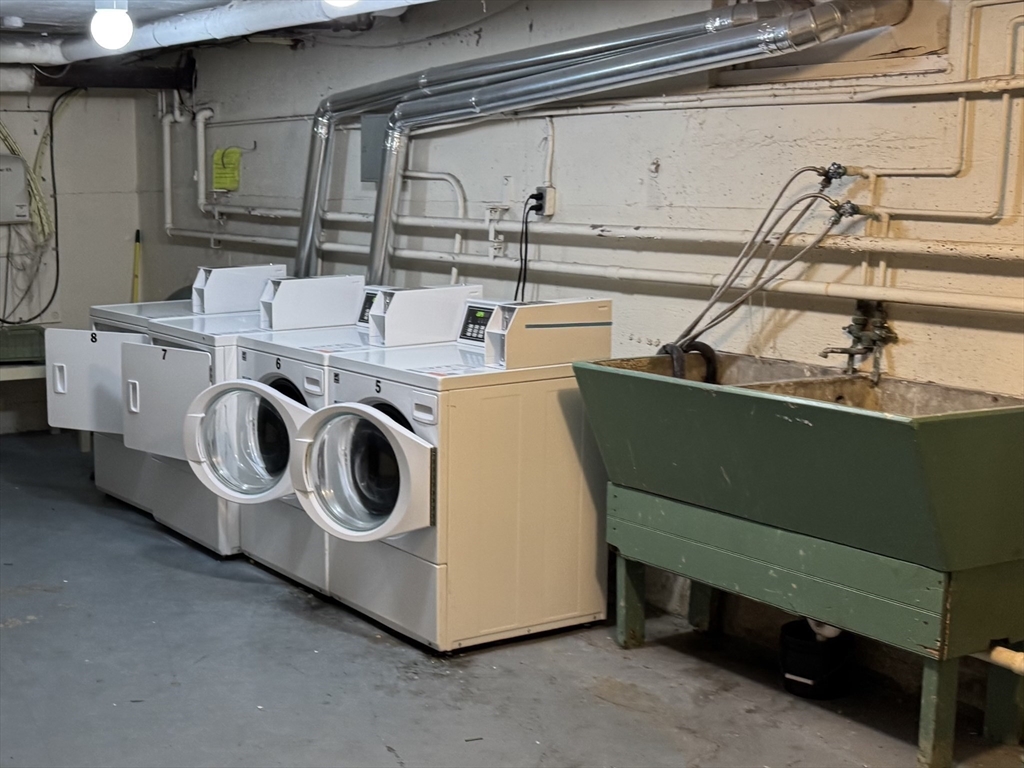 1 Dexter Street, Unit 5 Malden, MA 02148 - Photo 10 of 17 a utility room with dryer and washer