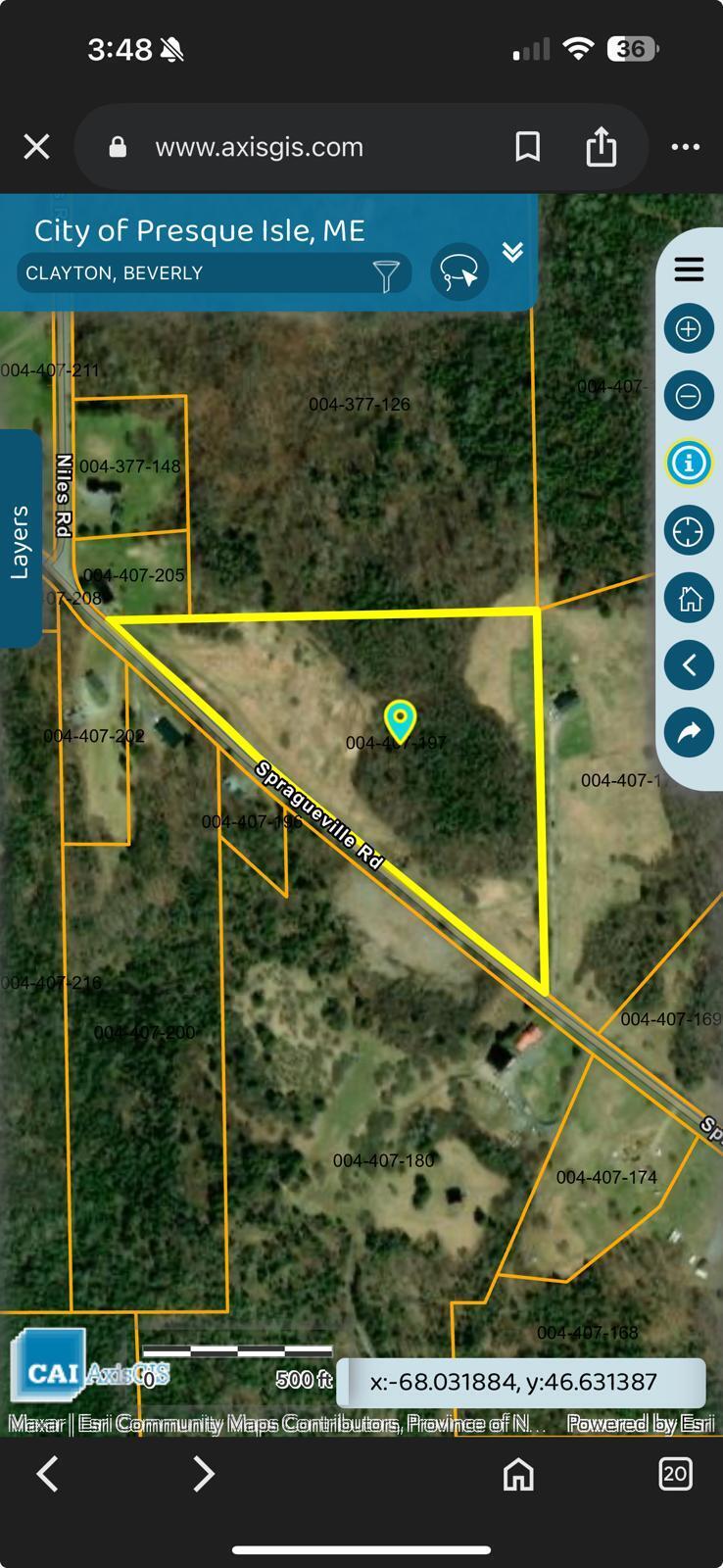 197 Spragueville Road Presque Isle, ME 04769 - Photo 4 of 10 Tax Map - 3