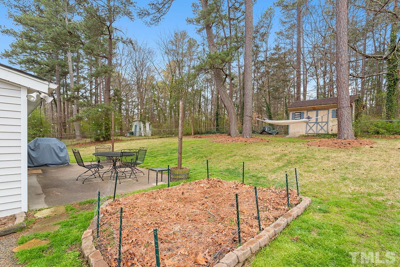 1724 Euclid Road Durham, NC 27713 - Photo 5 of 35 a view of a backyard with sitting area