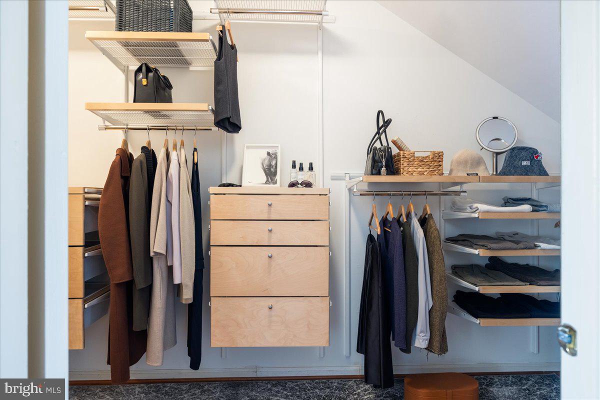 1488 Heather Ridge Drive Newtown, PA 18940 - Photo 31 of 46 a view of walk in closet with clothes and shoes