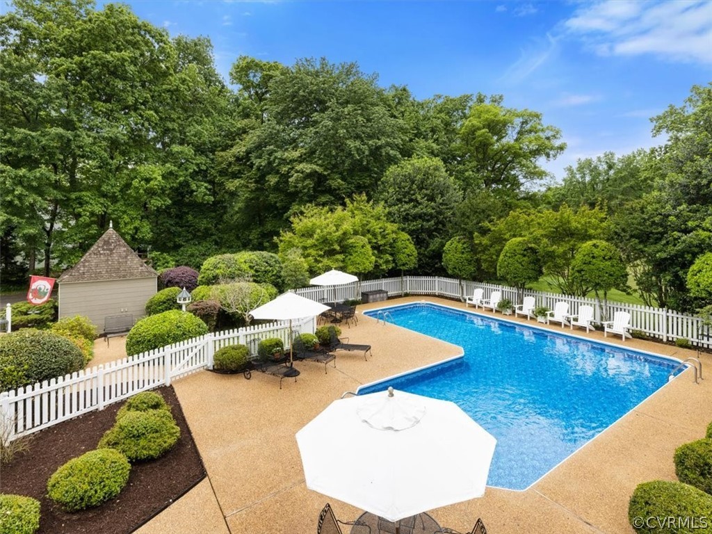 13850 West Salisbury Road Midlothian, VA 23113 - Photo 24 of 46 a view of swimming pool with seating space