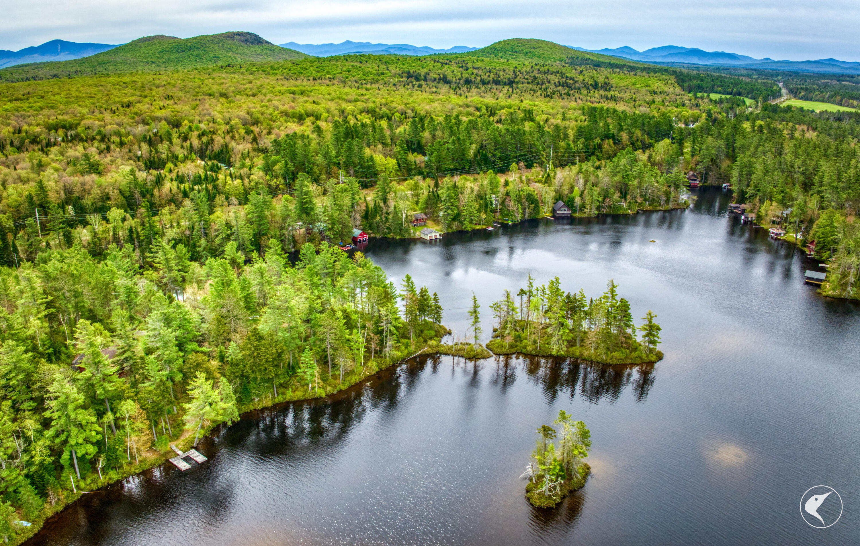 167 Vosburgh Road Rainbow Lake, NY 12976 - Photo 3 of 10 DJI_20260523113346_0974_D