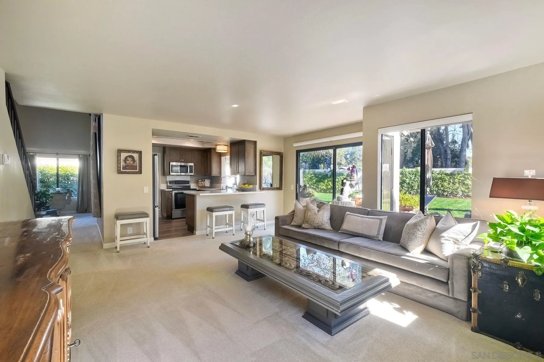 11467 Box Elder Place San Diego, CA 92127 - Photo 12 of 31 a living room with furniture and a large window