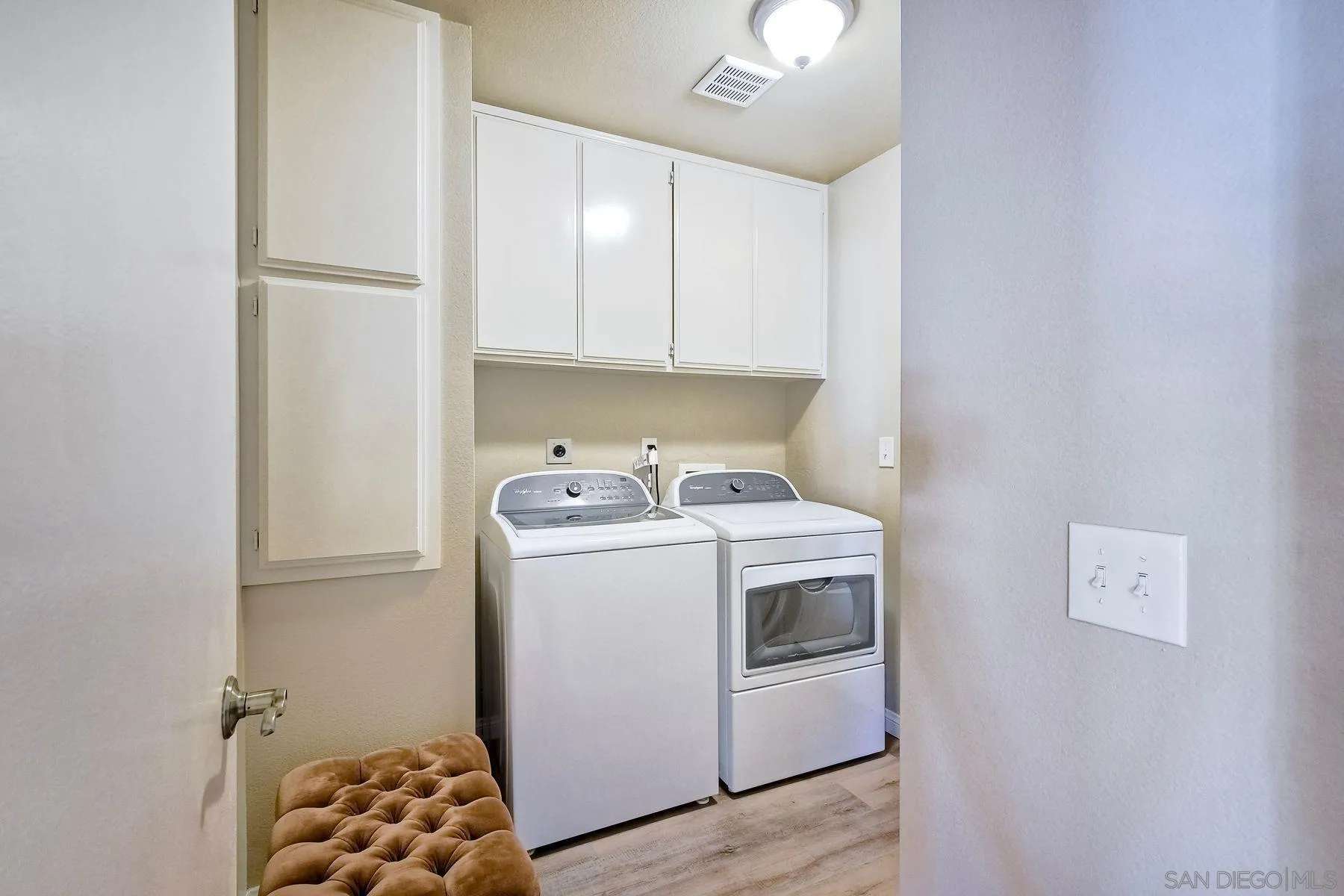 11467 Box Elder Place San Diego, CA 92127 - Photo 16 of 31 a view of storage and utility room with washer and dryer