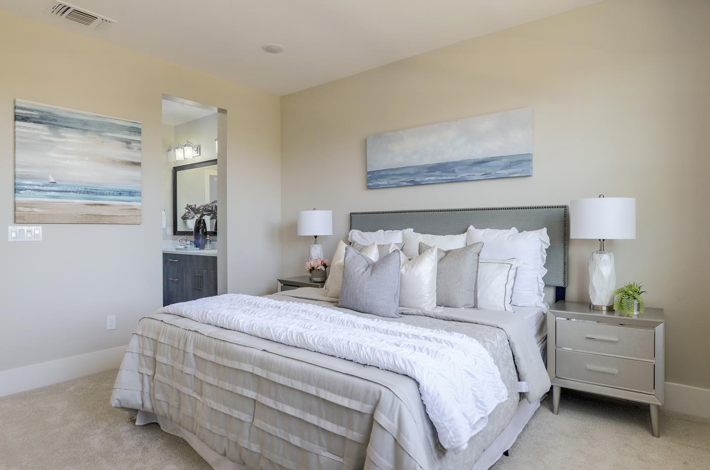 388 Circuit Way Mountain View, CA 94043 - Photo 22 of 26 a bed room with a bed and a night stand