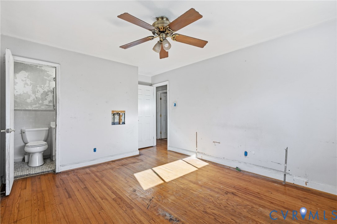 6106 Lewis Road Petersburg, VA 23803 - Photo 15 of 29 a view of empty room with wooden floor