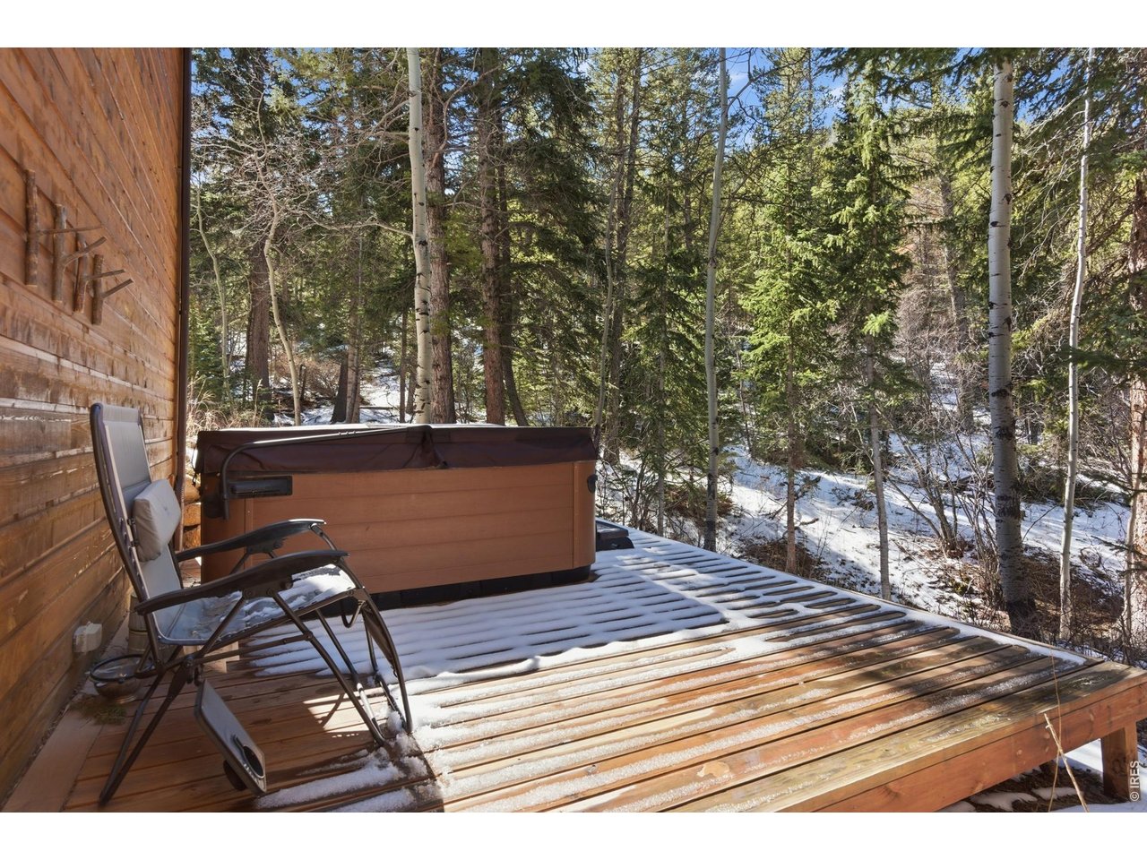 4079 Little Valley Road Estes Park, CO 80517 - Photo 30 of 39 a view of outdoor space with seating area