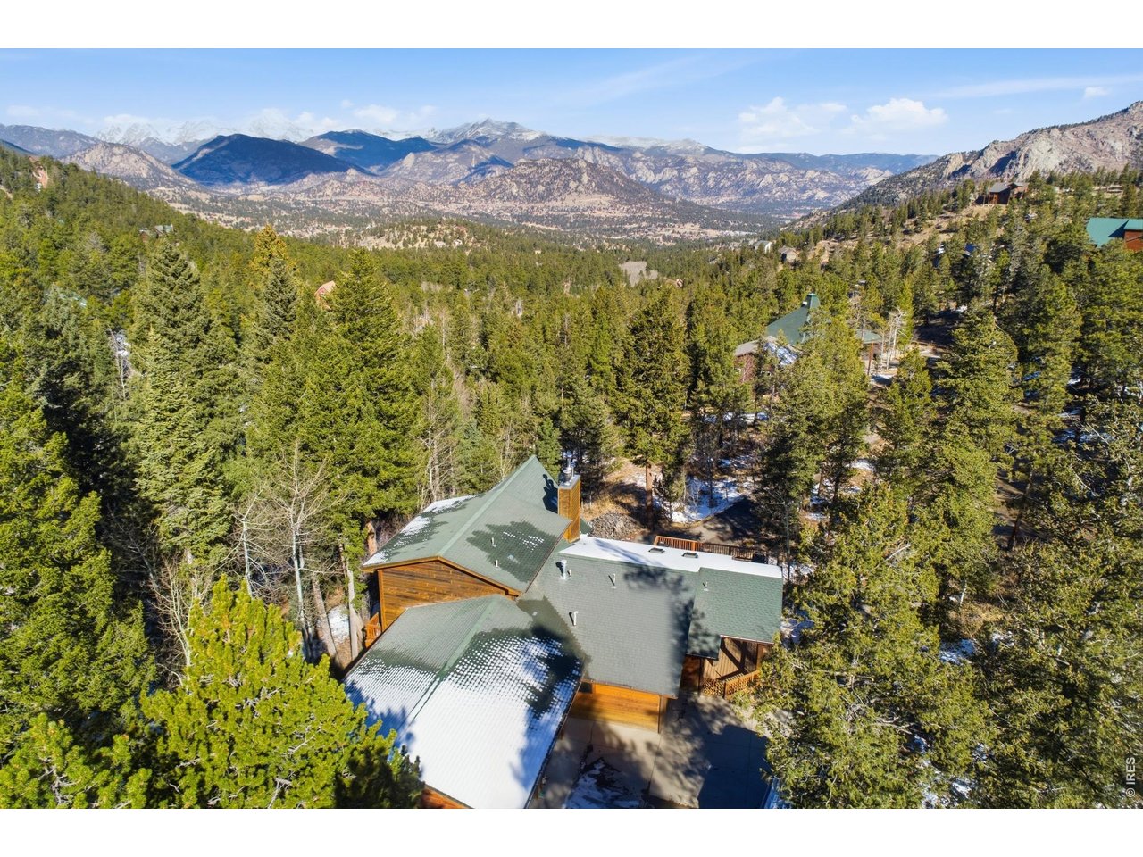4079 Little Valley Road Estes Park, CO 80517 - Photo 33 of 39 a view of a city with mountain