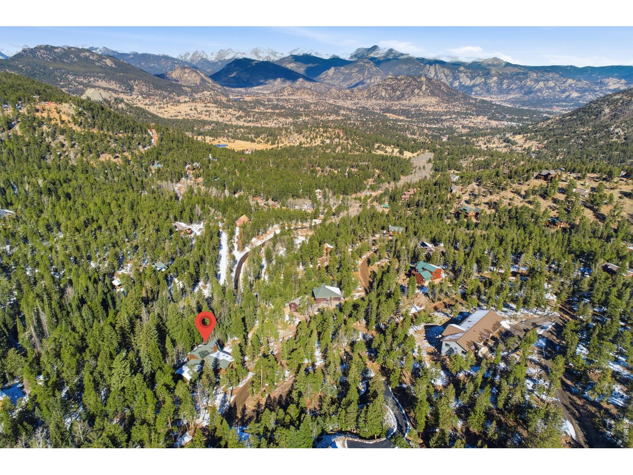 4079 Little Valley Road Estes Park, CO 80517 - Photo 35 of 39 a view of city and mountain