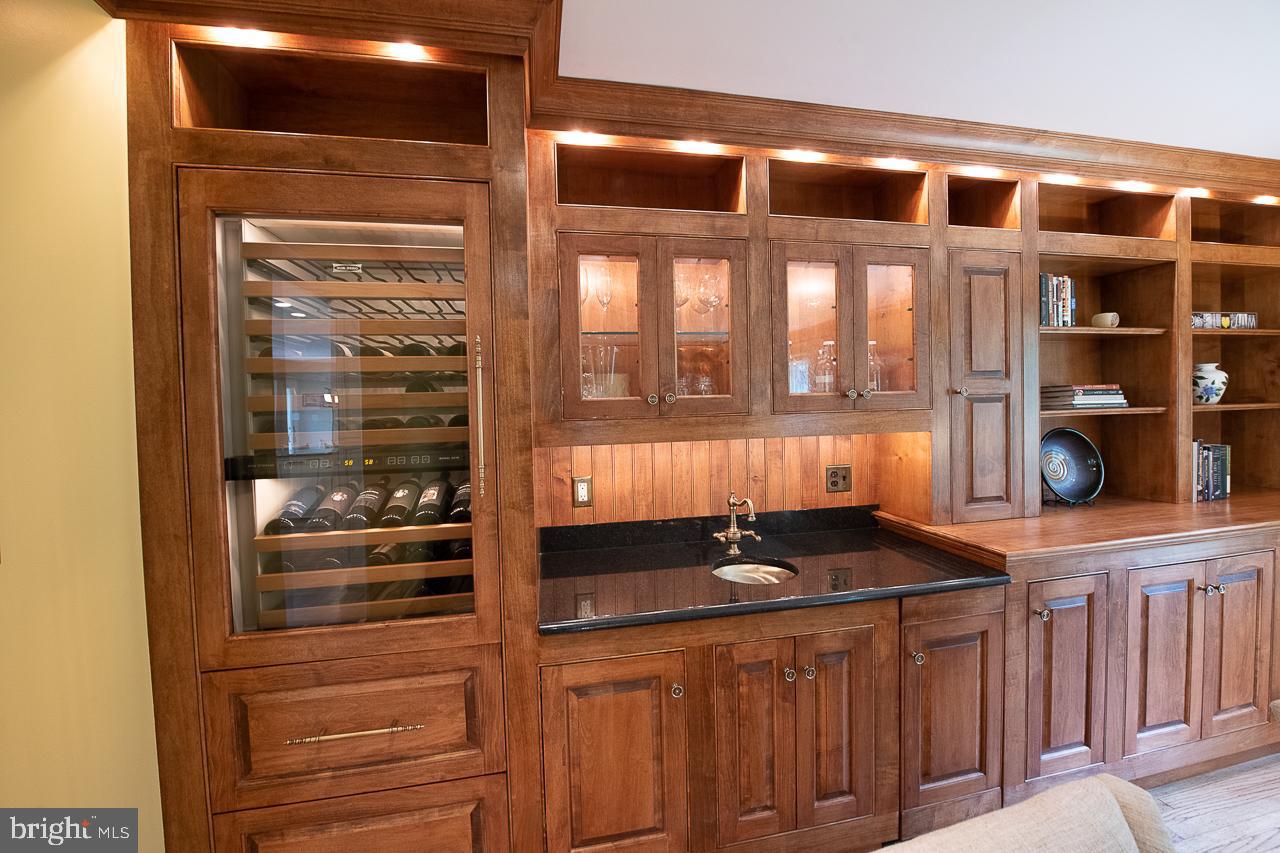 1471 Church Road Malvern, PA 19355 - Photo 12 of 73 CUSTOM BAR WITH WINE/BEVERAGE REFRIGERATOR