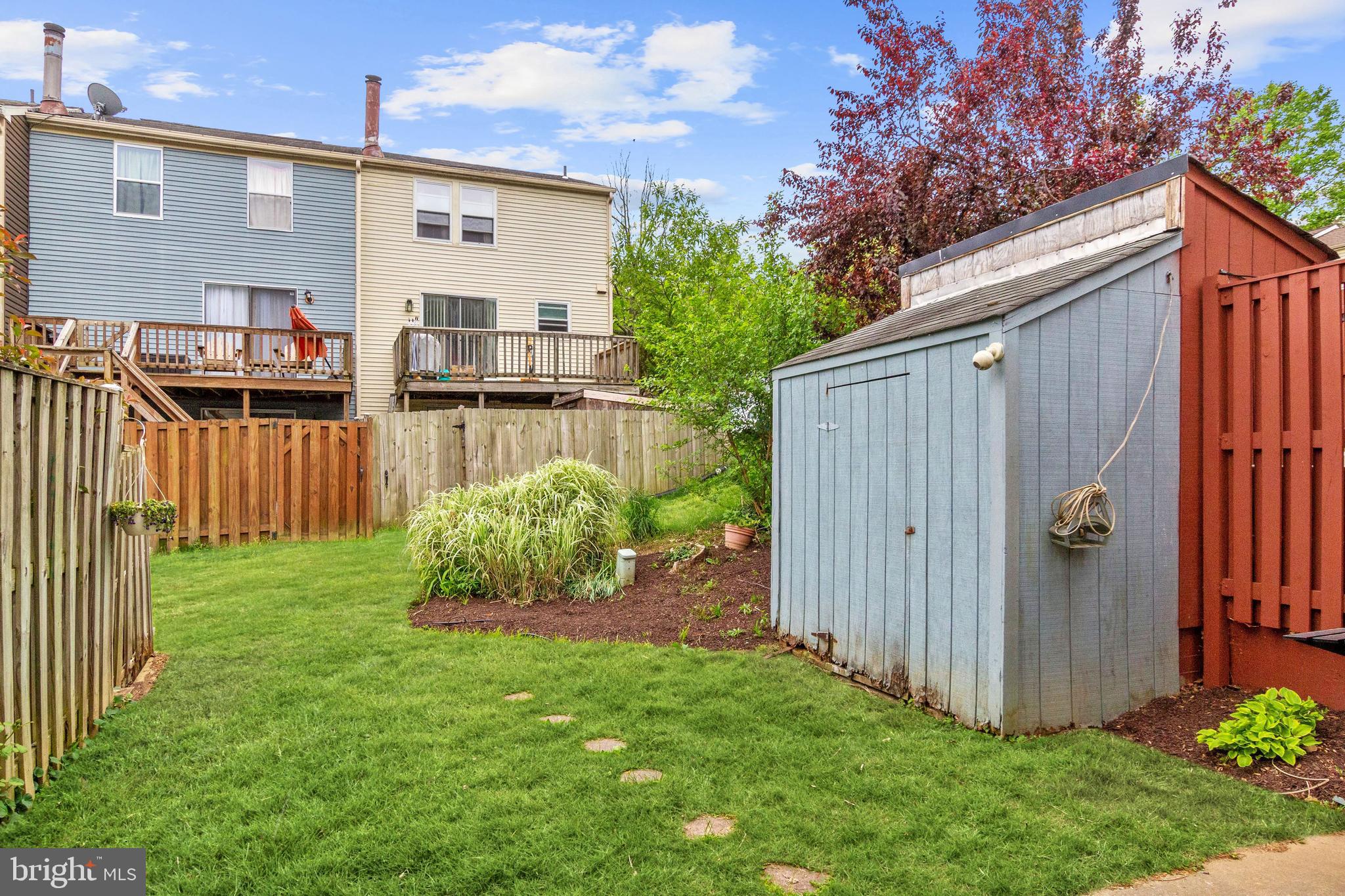15839 Haynes Road Laurel, MD 20707 - Photo 20 of 24 Rear Yard with Storage Shed