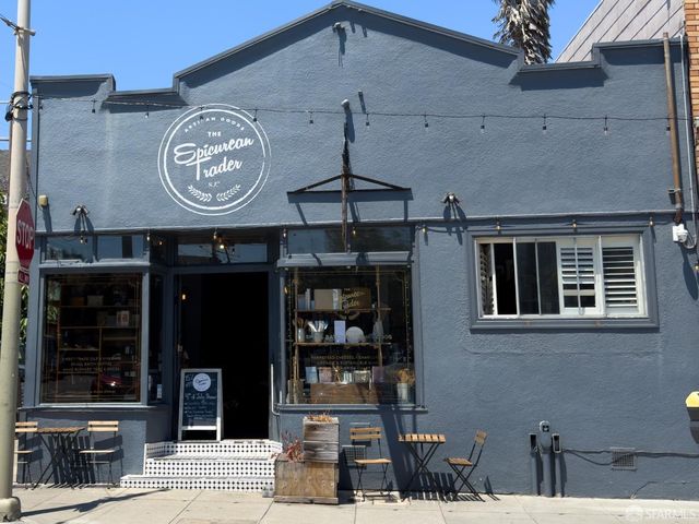 a sign on a street corner