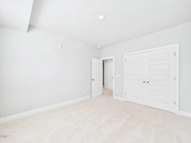 a view of a brick building from a balcony
