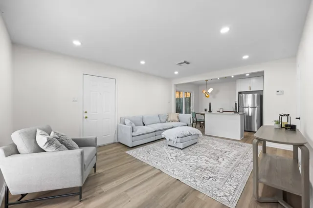 a car parked in front of a house