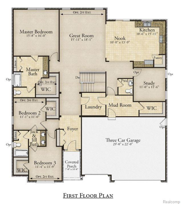 68788 Place Road New Haven, MI 48050 - Photo 2 of 29 View of room layout
