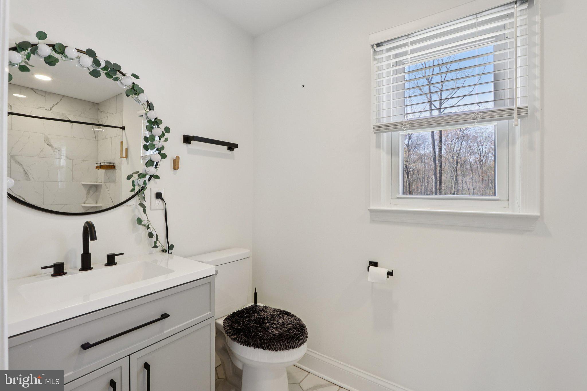 351 Merrick Road Robbinsville, NJ 08691 - Photo 37 of 69 a bathroom with a sink and a mirror