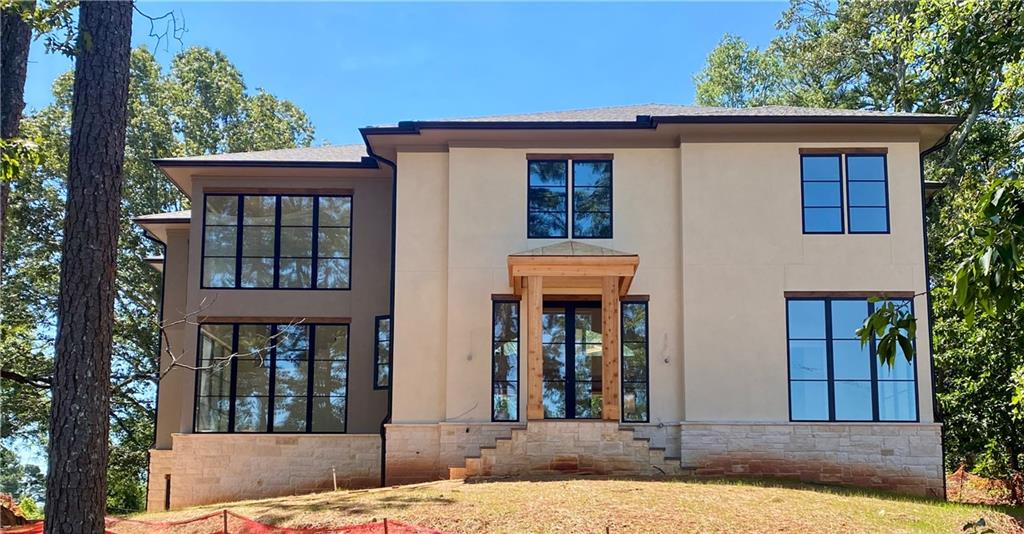 a view of house and outdoor space
