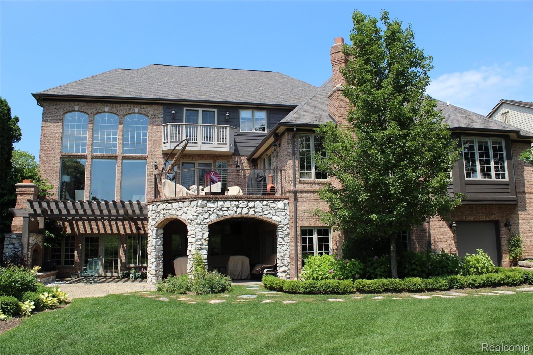 4588 Oakhurst Ridge Road Clarkston, MI 48348 - Photo 74 of 76 Oakhurst Ridge Backyard View - 3 Levels.JPG