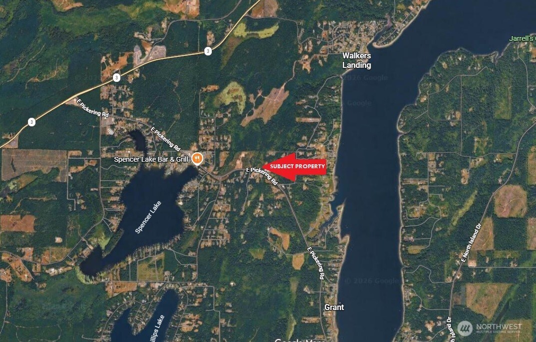 5 East Pickering Road Shelton, WA 98584 - Photo 11 of 11 an aerial view of a house