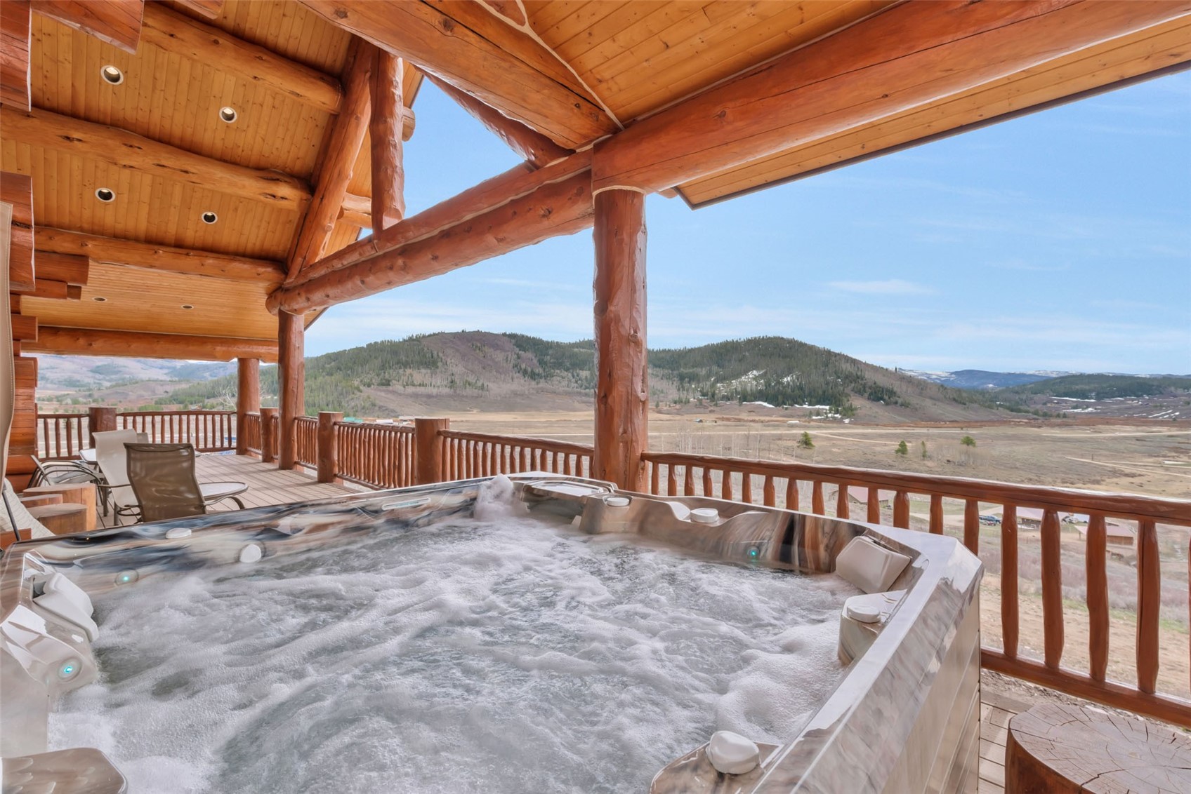 26755 Little Hawk Lane Clark, CO 80428 - Photo 16 of 47 a view of balcony with furniture