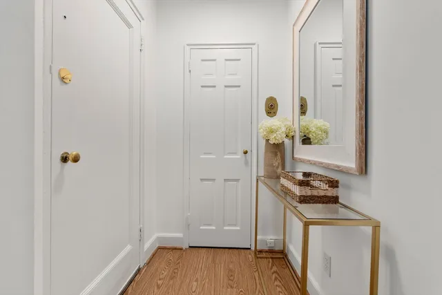 a room with storage and utility