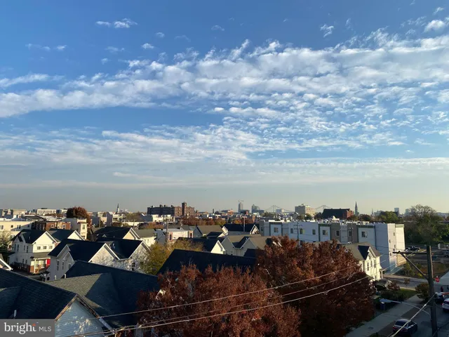 a view of a terrace with sitting area