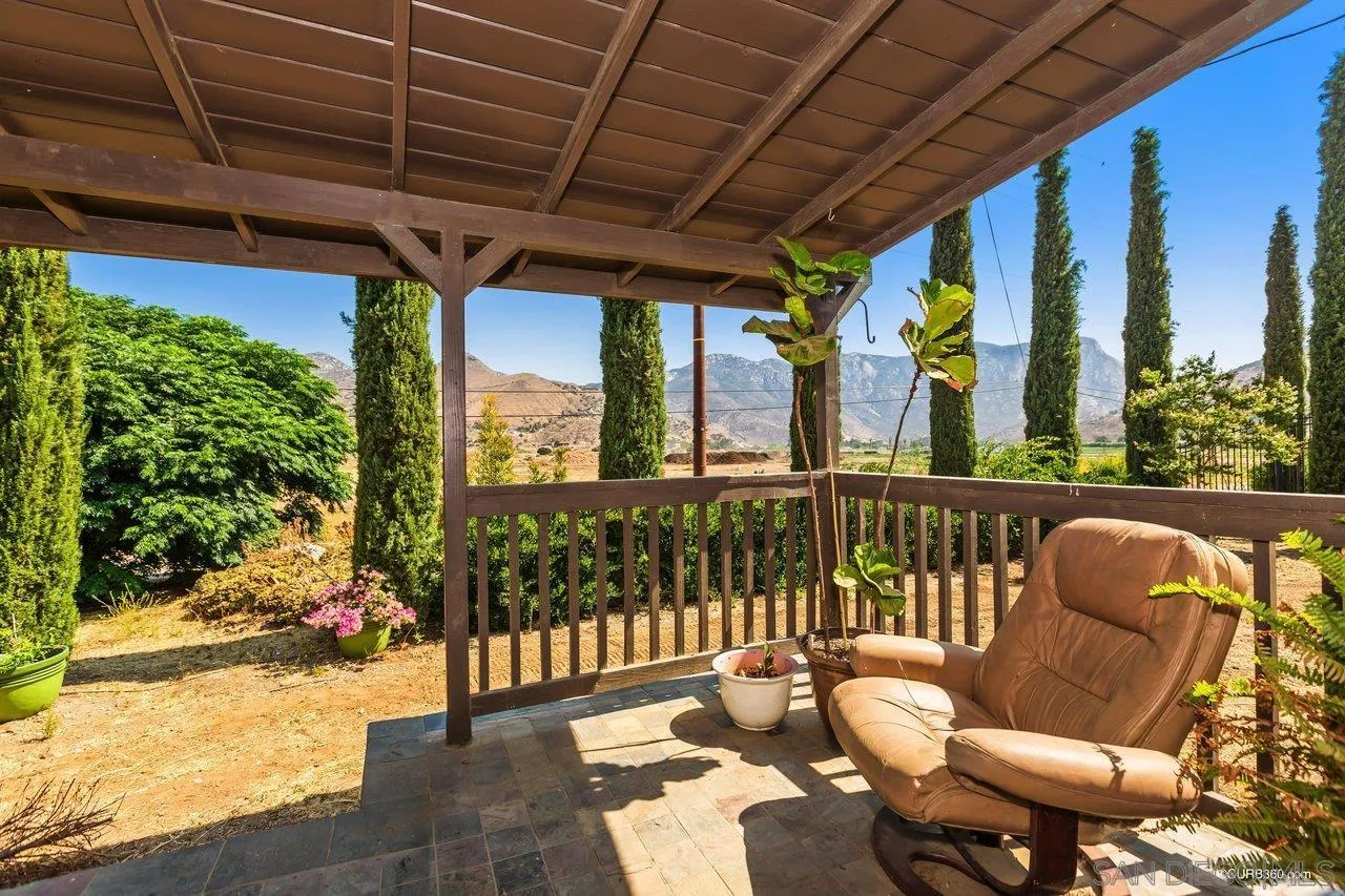 15023 El Monte Road Lakeside, CA 92040 - Photo 31 of 53 a view of a chairs and table in patio