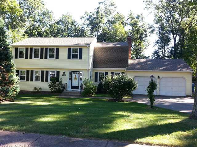 225 Knollwood Road Manchester, CT 06042 - Photo 1 of 1 Exterior Front. Beautiful center hall colonial with NEW roof