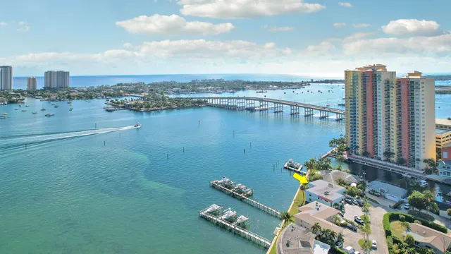 a view of a car parked in front of a building